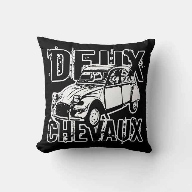Deux Chevaux Cushion (Front)