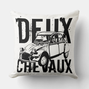 Deux Chevaux Cushion