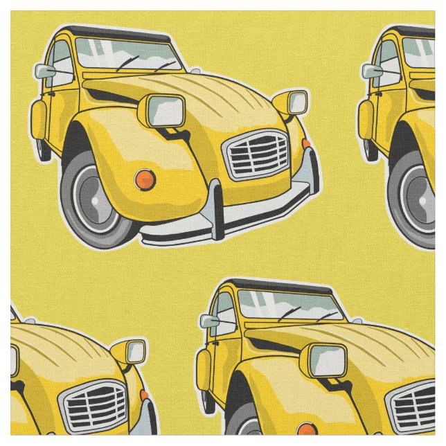 Deux Chevaux Fabric (Close Up)