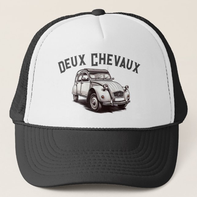 Deux Chevaux Trucker Hat (Front)