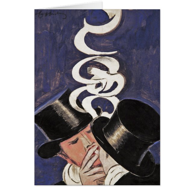Deux Fumeurs by Cappiello (Front)