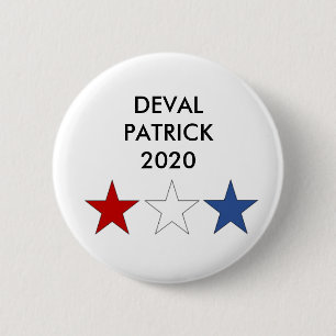 DEVAL PATRICK 2020 Presidential Button