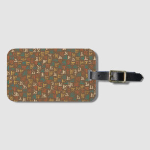 Devanagari Luggage Tag