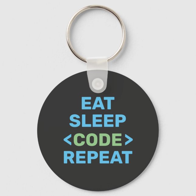 DEVELOPER |PROGRAMMER | CODING KEY RING (Front)