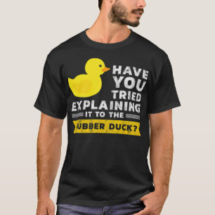 Developer Programming Duck Rubber Duck black labra T-Shirt