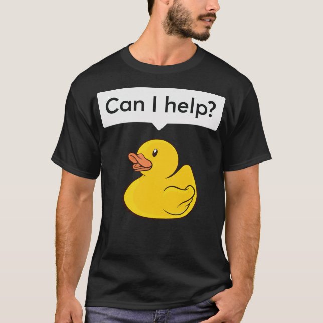 Developer Rubber Duckie animals a woman cannot  T-Shirt (Front)