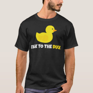 Developer Rubber Duckie Debugging lab golden retri T-Shirt