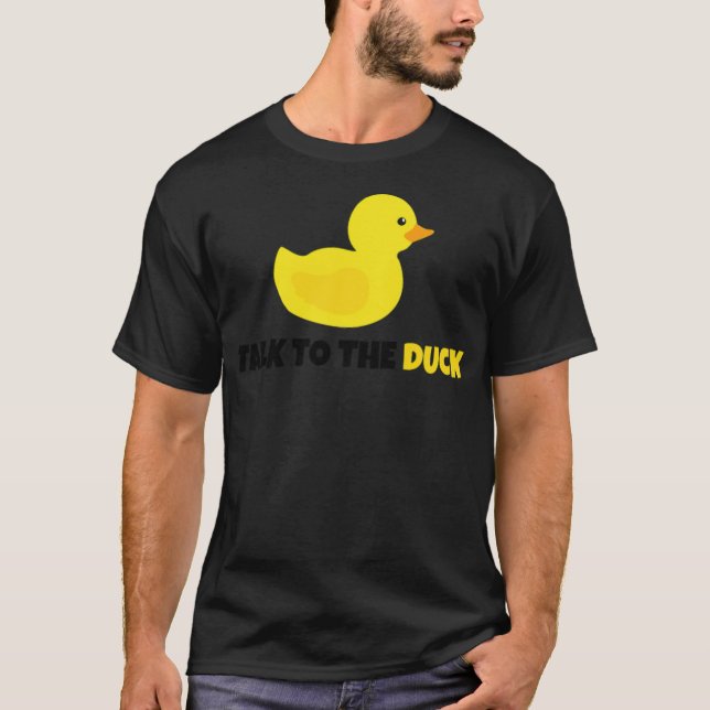 Developer Rubber Duckie pet pets  T-Shirt (Front)