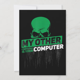 Developer Sysadmin Engineer Hacker Nerd Admin Code Invitation