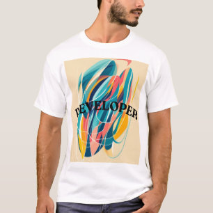 Developer's Abstract Vibe T-Shirt