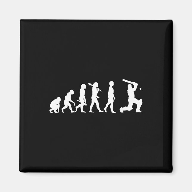 Development Of The Cricket Player - Cricket Player Magnet (Front)