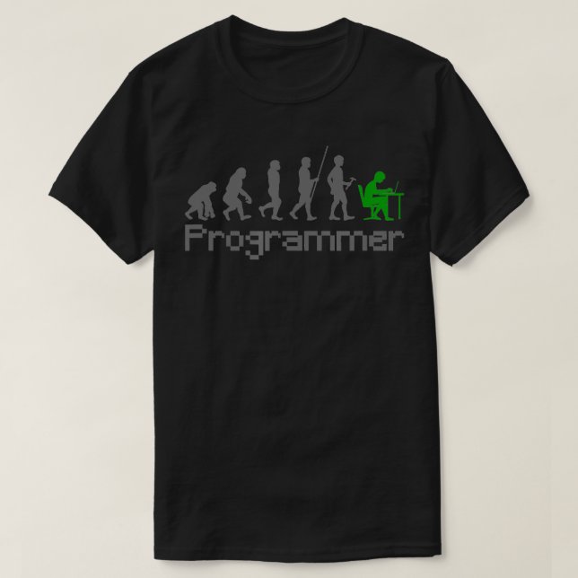 Development of the programmer IT  T-Shirt (Design Front)