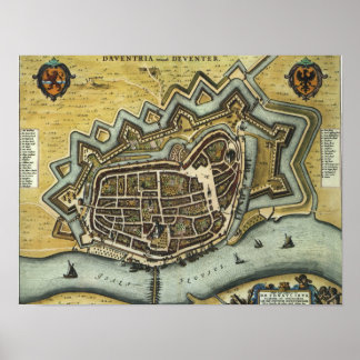 Deventer - 1652 poster