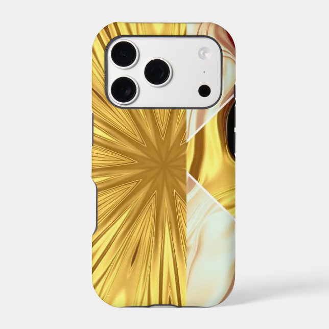 Device Opulence: Achempong High-Contrast Swirl Gol (Back)