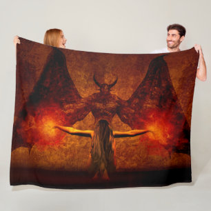 DEVIL and DISCIPLE Fleece Blanket