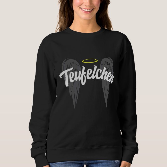 Devil Angel Costume Sweatshirt (Front)