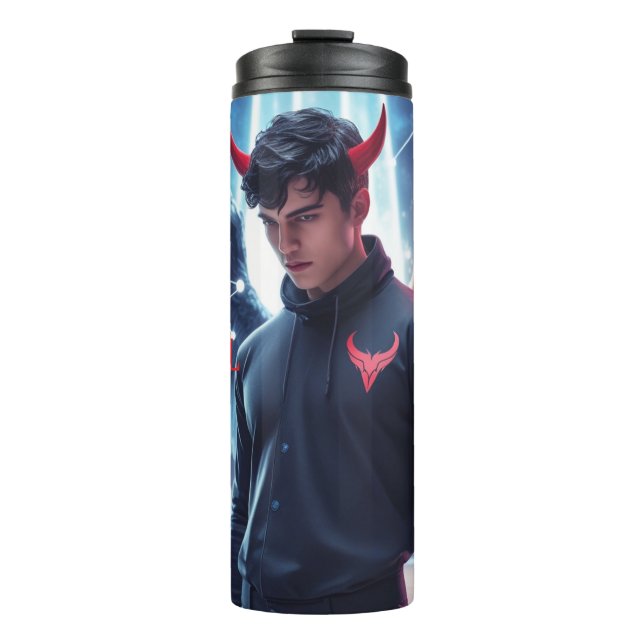 Devil Angel Thermal Tumbler (Front)
