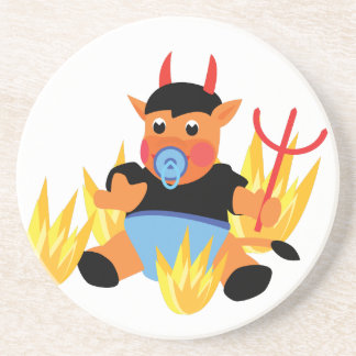 devil baby coaster