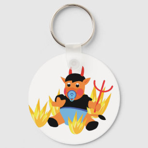 devil baby key ring