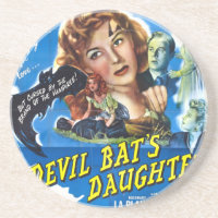 Devil Bat's Daughter, vintage horror movie poster