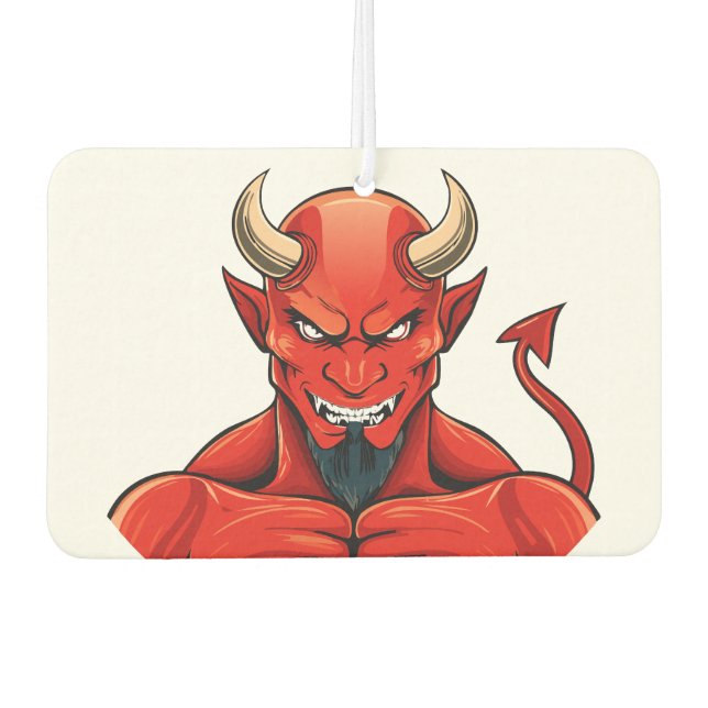 Devil  car air freshener (Front)