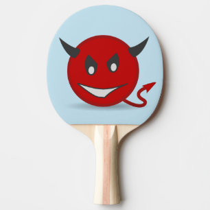 DEVIL CARTOON PING PONG PADDLES