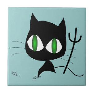 Devil Cat Tile