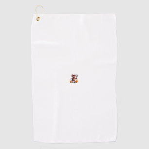 Devil Cow Mischief Golf Towel