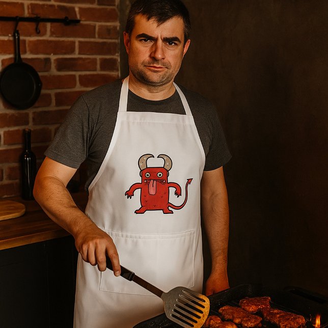 Devil Creature Standard Apron (Creator Uploaded)