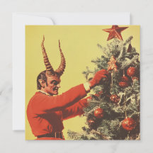 Devil Decorates the Tree