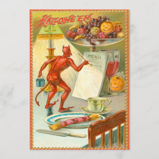 Devil Demon Fruit Dinner Menu Lamp