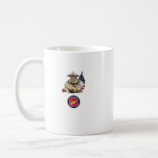 Devil dog marine mug