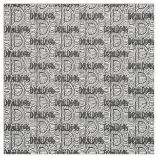 Devil Dogs grey fabric black letters THIS