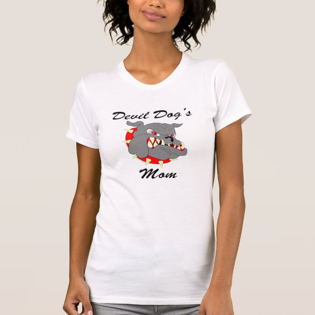 Devil Dog's Mum T-Shirt (Front)