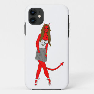 devil girl  iPhone 11 case