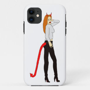 devil girl iPhone 11 case