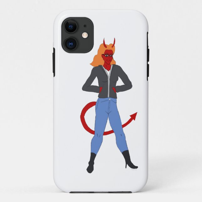 devil girl     Case-Mate iPhone case (Back)