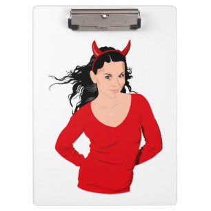 DEVIL GIRL CLIPBOARD