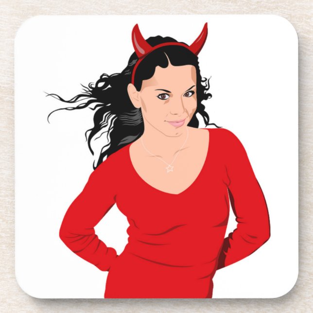 DEVIL GIRL COASTER (Front)