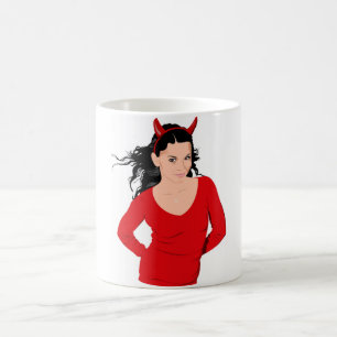DEVIL GIRL COFFEE MUG
