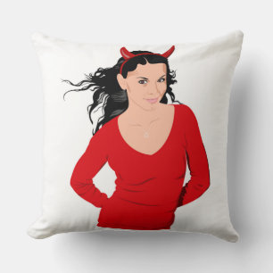 DEVIL GIRL CUSHION