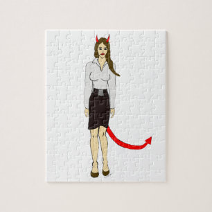 devil girl     jigsaw puzzle