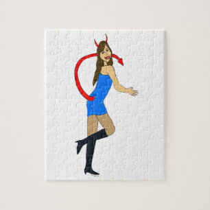 devil girl     jigsaw puzzle