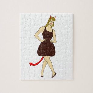 devil girl jigsaw puzzle