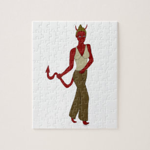 devil girl     jigsaw puzzle
