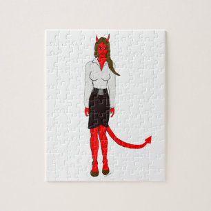devil girl    jigsaw puzzle