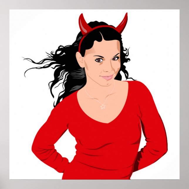 DEVIL GIRL POSTER (Front)