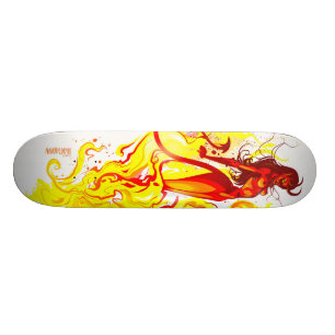 Devil Girl Rising Skateboard