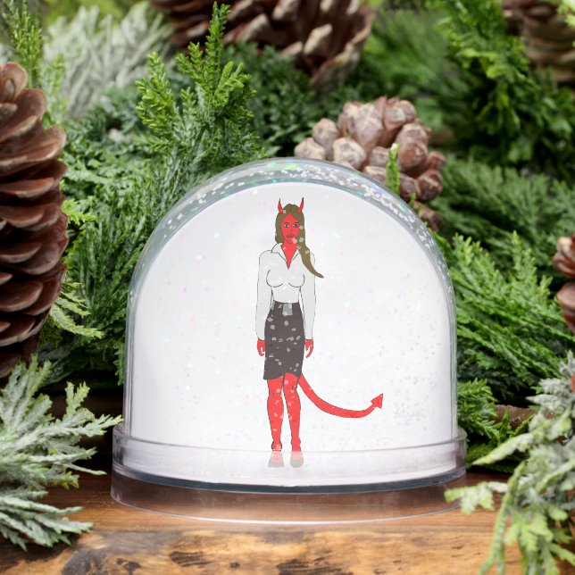 devil girl     snowglobe (Winter)