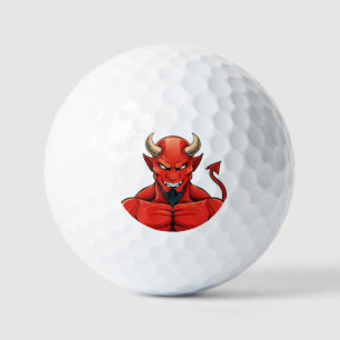 Devil golf balls